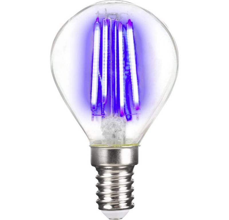 LightMe LED-Leuchtmittel LightMe LM85311 LED EEK G (A - G) E14 Tropfenform 4 W Blau (x L) 45 von LightMe