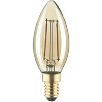 Lightme - LM85051 led E14 Kerzenform 2.5 w Bernstein (ø x l) 35 mm x 97 mm 1 St. von LightMe