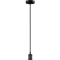 Lightme - LM85090 LM85090 Pendelleuchte E27 Schwarz von LightMe