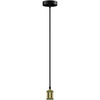 Lightme - LM85091 LM85091 Pendelleuchte E27 Bronze von LightMe