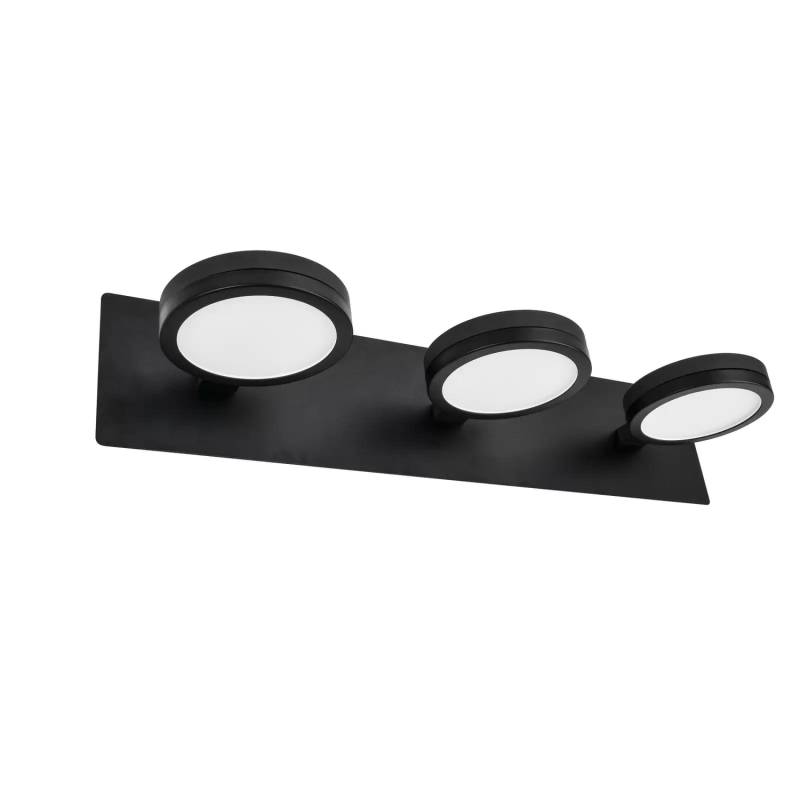 Lightme Led Spiegelleuchte Aqua Down 3 Fl Schwarz Leuchte Lampe Wandleuchte Gx53 B-Ware von LightMe
