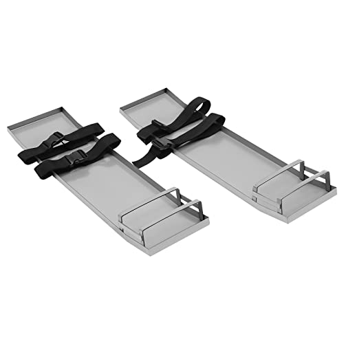 Lightakai Beton-Kniebretter aus Edelstahl, 20 x 75 mm Betongleiter, Kniebretter für Beton, Beton-Knieschoner, Paar bewegliche Gleiter, mit Brettgurten für Zement- und Betonveredelung Lightakai Beton-Kniebretter aus Edelstahl, 20 x 75 mm Betongleiter, Kniebretter für Beton, Beton-Knieschoner, Paar bewegliche Gleiter, mit Brettgurten für Zement- und Betonveredelung von Lightakai
