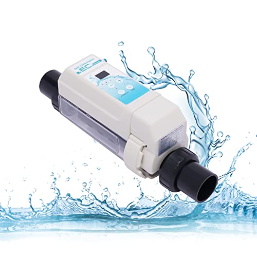 Salzwasser Chlorator - 8G/H Salzanlage Pool Salzwasser Chlorinator Desinfektionsger t F r Schwimmbad Clear Salzwassersystem für bis zu 13209 Gallonen oberirdischen Pool von Lightakai