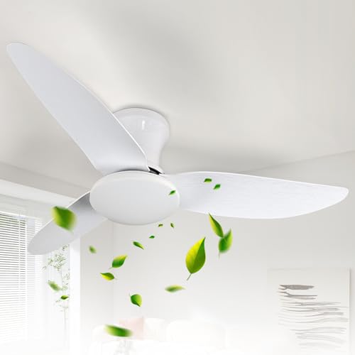 Lightasea Deckenventilator mit Beleuchtung, Deckenlampe mit Ventilator und Fernbedienung, 3 Farbtemperatur und 6 Geschwindigkeiten LED Deckenleuchte mit Ventilator Leise für Wohnzimmer, Schlafzimmer Lightasea Deckenventilator mit Beleuchtung, Deckenlampe mit Ventilator und Fernbedienung, 3 Farbtemperatur und 6 Geschwindigkeiten LED Deckenleuchte mit Ventilator Leise für Wohnzimmer, Schlafzimmer von Lightasea