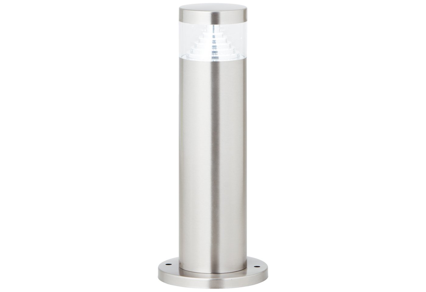 Lightbox Außen-Stehlampe, LED fest integriert, Kaltweiß, LED Außen Sockellampe, 30 cm Höhe, Ø 8 cm, 4 W, 460 lm, 6500 K, IP44 von Lightbox