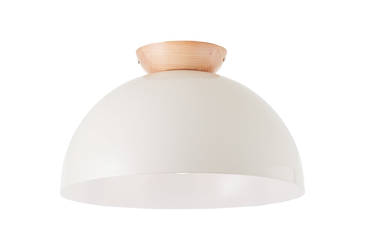 Lightbox Deckenleuchte, ohne Leuchtmittel, dimmbare Pilz Deckenlampe - 21 cm Höhe & 35 cm Durchmesser - Metall Lightbox Deckenleuchte, ohne Leuchtmittel, dimmbare Pilz Deckenlampe - 21 cm Höhe & 35 cm Durchmesser - Metall von Lightbox