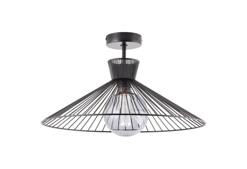 Lightbox Deckenleuchte, ohne Leuchtmittel, kegelförmige Deckenlampe - Deckenleuchte mit dekorativem Draht-Schirm Lightbox Deckenleuchte, ohne Leuchtmittel, kegelförmige Deckenlampe - Deckenleuchte mit dekorativem Draht-Schirm von Lightbox