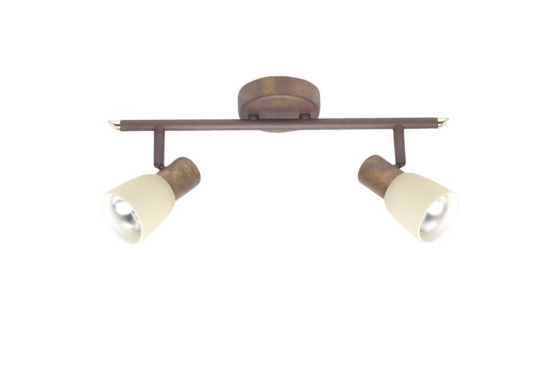 Lightbox Deckenstrahler, ohne Leuchtmittel, Spotrohr, 15 x 35 x 17 cm, 2 x E14, max. 40 W, Köpfe schwenkbar Lightbox Deckenstrahler, ohne Leuchtmittel, Spotrohr, 15 x 35 x 17 cm, 2 x E14, max. 40 W, Köpfe schwenkbar von Lightbox