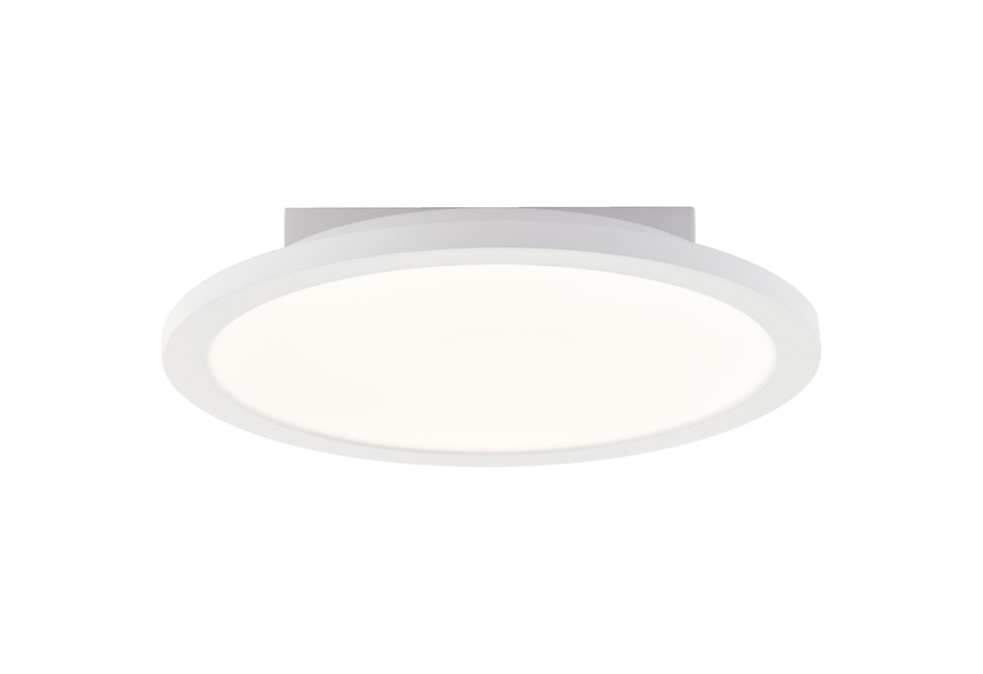 Lightbox LED Panel, LED fest integriert, Neutralweiß, LED Aufbaupaneel, Ø29cm, 16W, 1600lm, 4000K, weiß, rund Lightbox LED Panel, LED fest integriert, Neutralweiß, LED Aufbaupaneel, Ø29cm, 16W, 1600lm, 4000K, weiß, rund von Lightbox