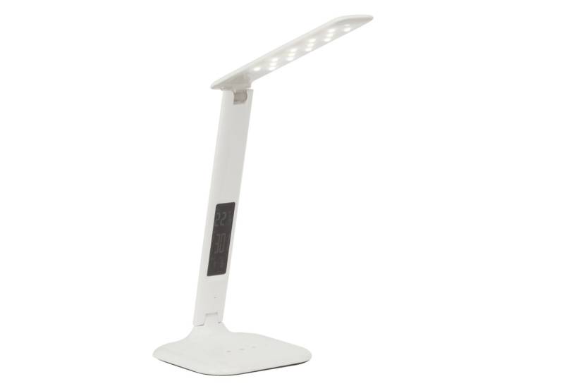 Lightbox Tischleuchte, LED fest integriert, warmweiß - kaltweiß, LED Schreibtischlampe, 55 cm Höhe, Kopf & Gelenke einstellbar, dimmbar von Lightbox