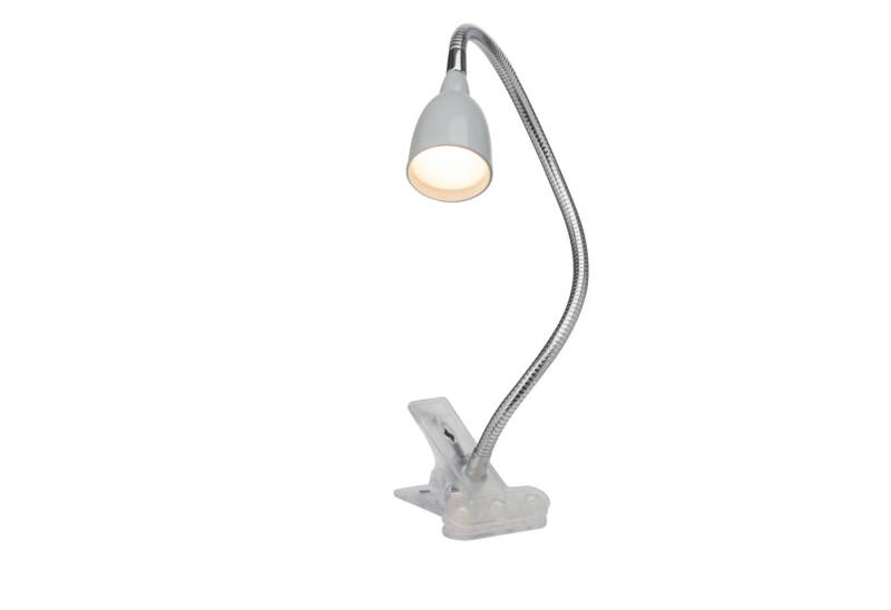 Lightbox Tischleuchte, LED fest integriert, Warmweiß, LED Schreibtischlampe, 38 cm Höhe, 2,4 W, 250 lm, 3000 K, schwenkbar von Lightbox