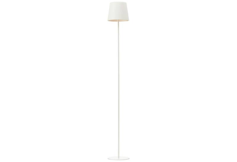 Lightbox Stehlampe, LED fest integriert, Warmweiß, Portable LED Außen Stehlampe, 129cm, 350 lm, Touchdimmer, USB, weiß von Lightbox