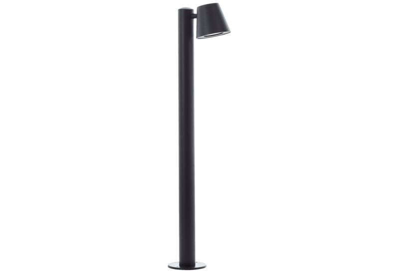 Lightbox Stehlampe, ohne Leuchtmittel, Außenstandleuchte, 80 cm, GU10, IP44, Metall/Kunststoff, schwarz von Lightbox