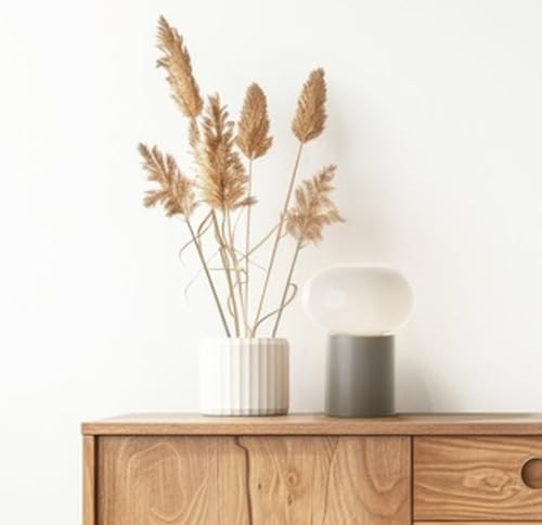 Lightbox Tischlampe mit weißem Glas & Kippschalter - in Taupe - skandinavische Tischleuchte für das Schlafzimmer - 27 cm Höhe - E27, max. 25 W - aus Glas/Metall Lightbox Tischlampe mit weißem Glas & Kippschalter - in Taupe - skandinavische Tischleuchte für das Schlafzimmer - 27 cm Höhe - E27, max. 25 W - aus Glas/Metall von Lightbox