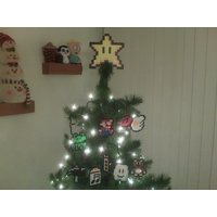 10 Stück Super Mario Bros Star Perler Weihnachtsbaum Topper - Nintendo von LighterCases