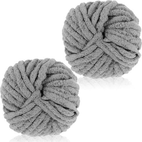 Chenille Wolle zum Häkeln,Chunky Yarn 250g×2,Wolle zum Stricken,Häkelgarn für Taschen,Dicke Textilgarn,Chunky Garn für Katzenbett,Puppen,Decken,Kissen,Taschen und Teppiche Chenille Wolle zum Häkeln,Chunky Yarn 250g×2,Wolle zum Stricken,Häkelgarn für Taschen,Dicke Textilgarn,Chunky Garn für Katzenbett,Puppen,Decken,Kissen,Taschen und Teppiche von Lighterday