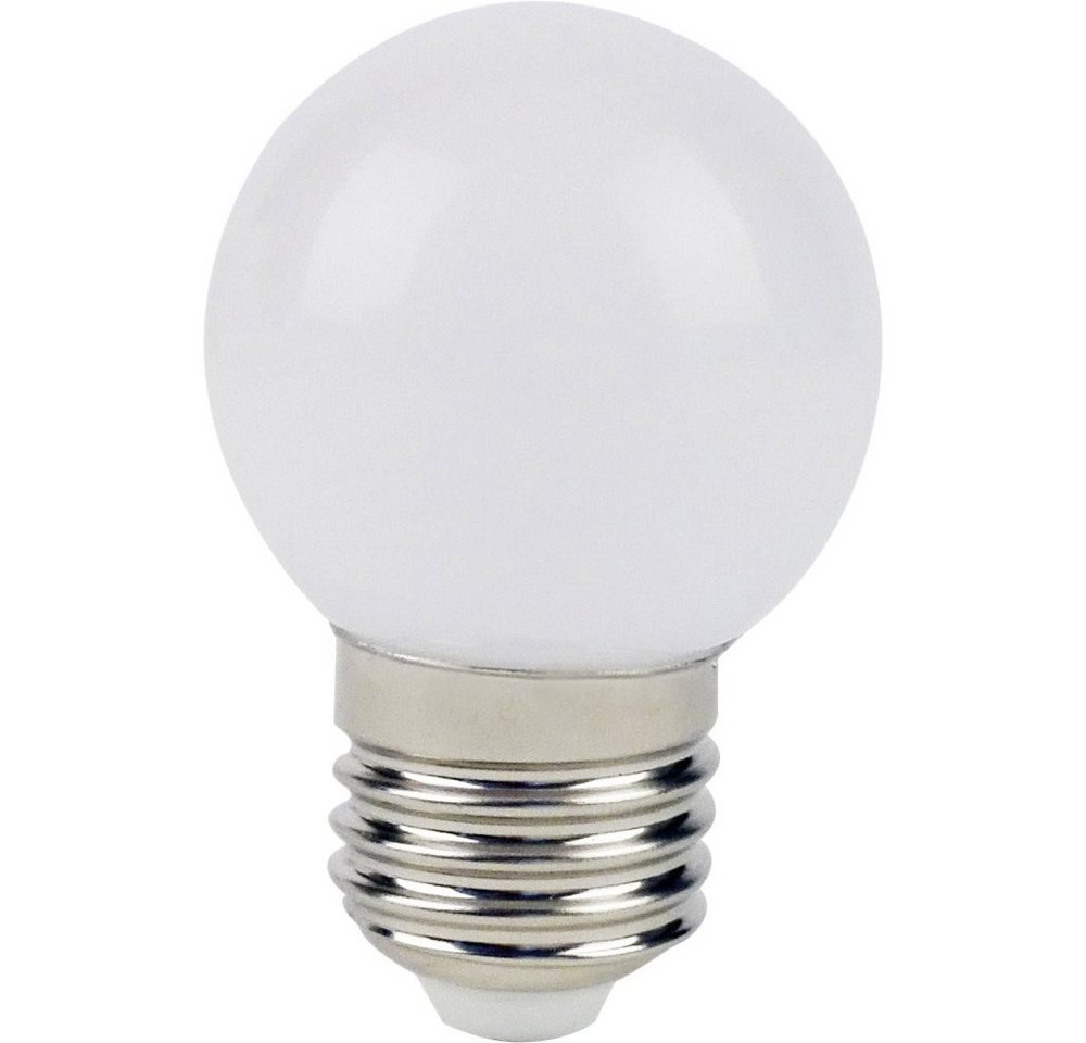 LightMe LED-Leuchtmittel LightMe LM85249 LED EEK G (A - G) E27 Tropfenform 0.8 W = 9 W Warmweiß von Lightme