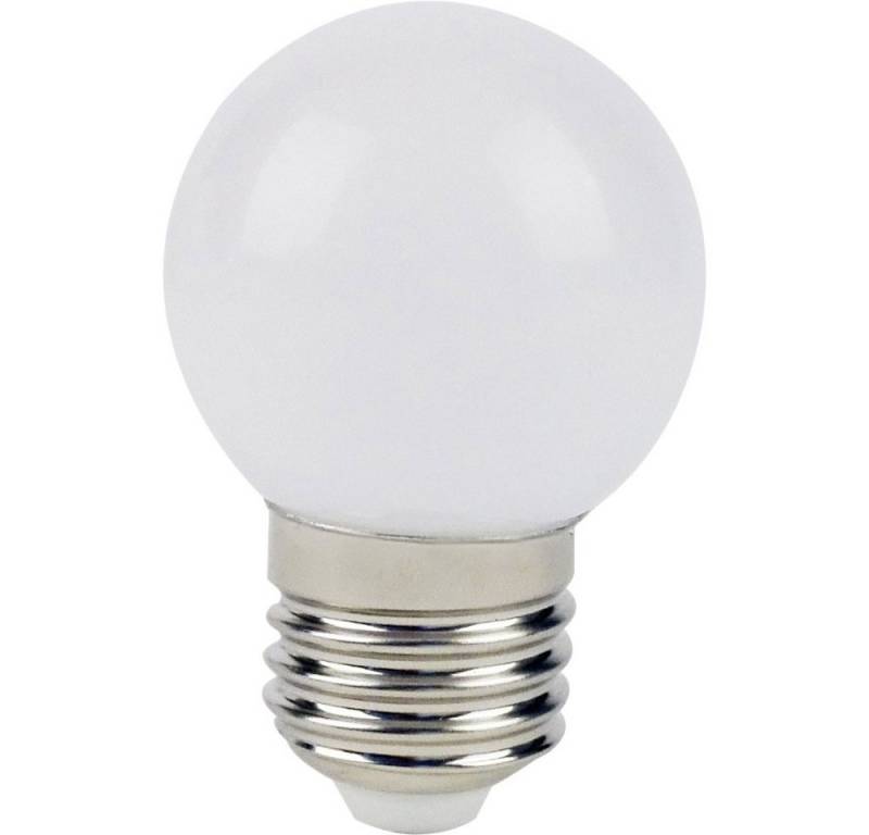 LightMe LED-Leuchtmittel LightMe LM85249 LED EEK G (A - G) E27 Tropfenform 0.8 W = 9 W Warmweiß von Lightme