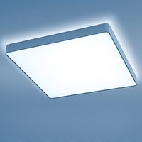 Lightnet Caleo-X2 Wand- / Deckenleuchte, Mikroprismatik 90 x 90 cm, Silber matt von Lightnet