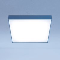Lightnet Cubic-A2 Deckenleuchte, Mikroprismatik 43 x 43 cm, Aluminium natureloxiert von Lightnet