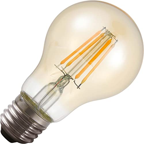 Lighto E27 Filament LED Birne mit Dämmerungssensor 4W Dimmbar | A60 Glühbirne Leuchtmittel 2500K - Extra Warmweiß, Ø60mm - 1 Stück von Lighto