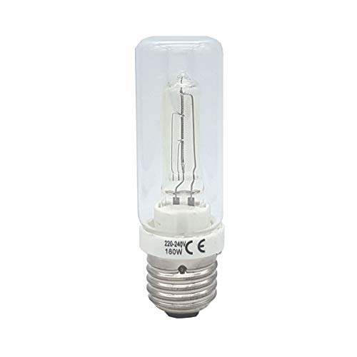 Lighto E27 Halogen Halolux Ceram 160W Dimmbar | Halogenlampe/Halogen Leuchtmittel - Ø32mm - 1 Stück von Lighto