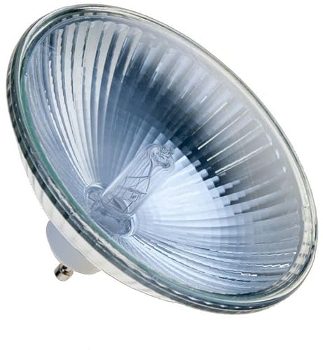Lighto GU10 Halogen Leuchtmittel 230V 50W Dimmbar | ES111 Halogenlampe, Halogenspot 2700-3300K Warmweiß - Ø111mm - 1 Stück von Lighto