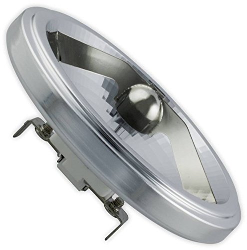 Lighto GU53 Halogen Leuchtmittel 12V 35W | AR111 Halogenstrahler 400 Lumen, Halogenlampe/Halogen Spot 2900K Warmweiß - Ø111mm - 1 Stück von Lighto