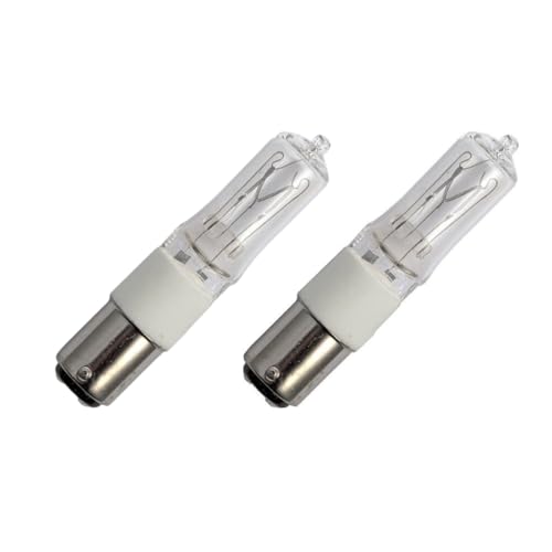 Lighto Halogen Halolux Ceram Ba15d 150W Dimmbar | Halogenlampe/Halogen Leuchtmittel - Ø15mm - 2 Stück von Lighto