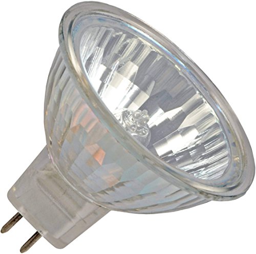 Lighto MR16 Halogen Leuchtmittel 12V 50W, GU5.3 Halogenstrahler Dimmbar | Halogen Spot Glühbirne, Halogen Reflektor/Halogen Spot 2800K Warmweiß - Ø50mm - 1 Stück von Lighto