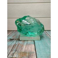 Natürlicher Neuer Hauttürkis Aqua Blau Andara Kristall 2575Gr Mit Basis Zur Dekoration | 205 Natürlicher Neuer Hauttürkis Aqua Blau Andara Kristall 2575Gr Mit Basis Zur Dekoration | 205 von Lightofandara