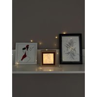 Personalisierter Lithophan-Leuchtrahmen - Benutzerdefinierte 3D Gedruckte Fotolampe Usb- Oder Batterie-Nachtlicht Einzigartiges Geschenk Für von Lightoria