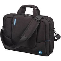 STOP® OCEAN PLASTIC Laptoptasche RPET Kunstfaser schwarz 46202 bis 43,2 cm (17 Zoll) von STOP® OCEAN PLASTIC