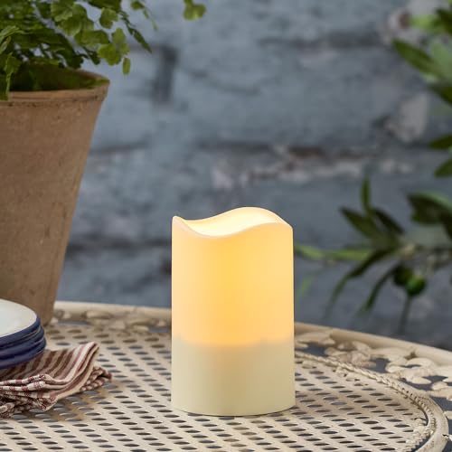 Lights4fun 11cm LED Solar Kerze für Außen Wasserdicht Solar Kerze Outdoor Solar Kerzen Außen Lights4fun 11cm LED Solar Kerze für Außen Wasserdicht Solar Kerze Outdoor Solar Kerzen Außen von Lights4fun