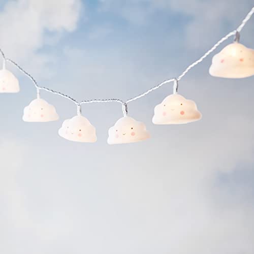 Lights4fun 12er LED-Wolken Lichterkette batteriebetrieben mit Timer für den Innenbereich Kinderzimmerdeko Cloud Jungen und Mädchen Deko Babyzimmer IP20 geprüft Lights4fun 12er LED-Wolken Lichterkette batteriebetrieben mit Timer für den Innenbereich Kinderzimmerdeko Cloud Jungen und Mädchen Deko Babyzimmer IP20 geprüft von Lights4fun