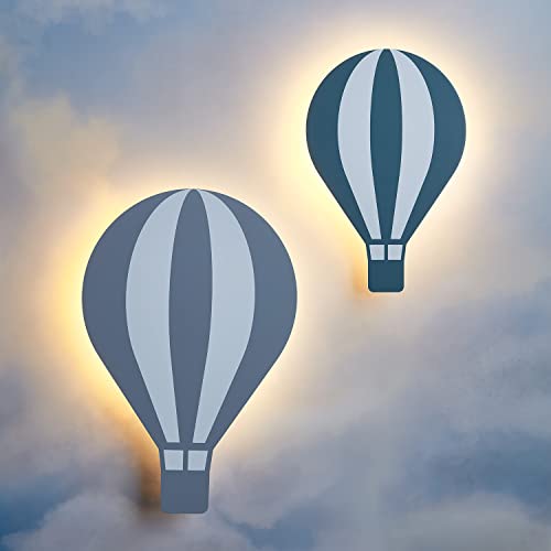 Lights4fun 2er Set LED Wandleuchte Heißluftballon Timer batteriebetrieben Innenbereich mit Fernbedienung Lights4fun 2er Set LED Wandleuchte Heißluftballon Timer batteriebetrieben Innenbereich mit Fernbedienung von Lights4fun
