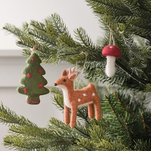 Lights4fun 3er Set Filz Deko zum Aufhängen Weihnachtsdeko zum Aufhängen Weihnachts Deko Kinder Weihnachtsbaum Deko Christbaumschmuck Weihnachtsbaumschmuck Lights4fun 3er Set Filz Deko zum Aufhängen Weihnachtsdeko zum Aufhängen Weihnachts Deko Kinder Weihnachtsbaum Deko Christbaumschmuck Weihnachtsbaumschmuck von Lights4fun