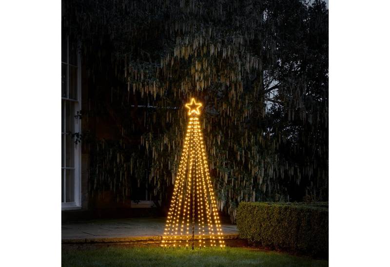 Lights4fun LED Baum 1,8m LED Baum Weihnachtsdeko außen warmweiß Lights4fun LED Baum 1,8m LED Baum Weihnachtsdeko außen warmweiß von Lights4fun