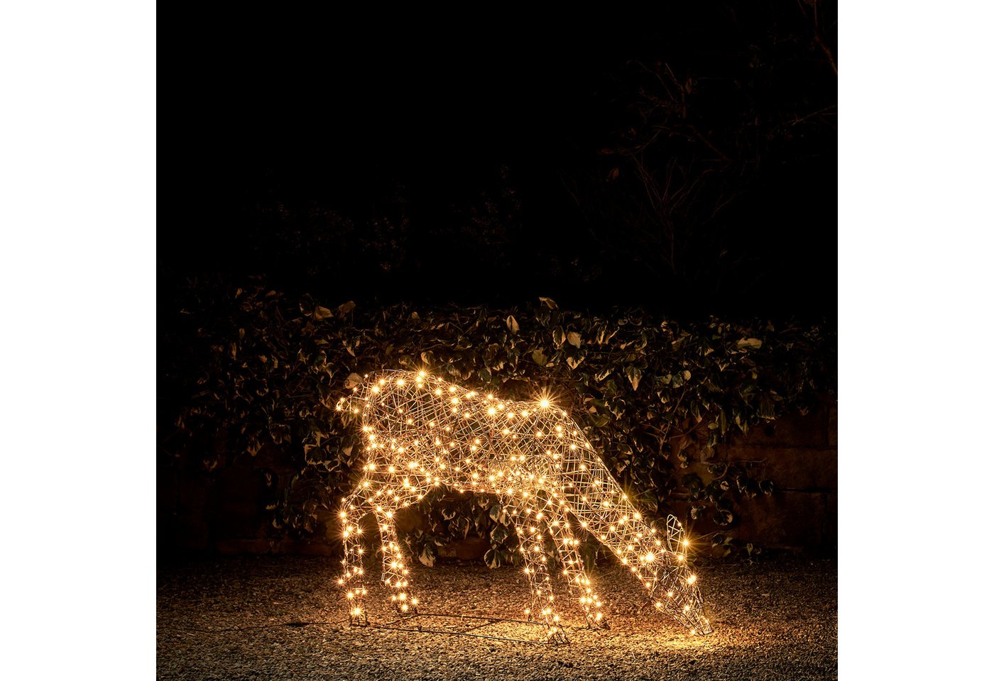 Lights4fun LED-Dekofigur Grasendes LED-Rentier Hirschkuh XL Studley Lights4fun LED-Dekofigur Grasendes LED-Rentier Hirschkuh XL Studley von Lights4fun