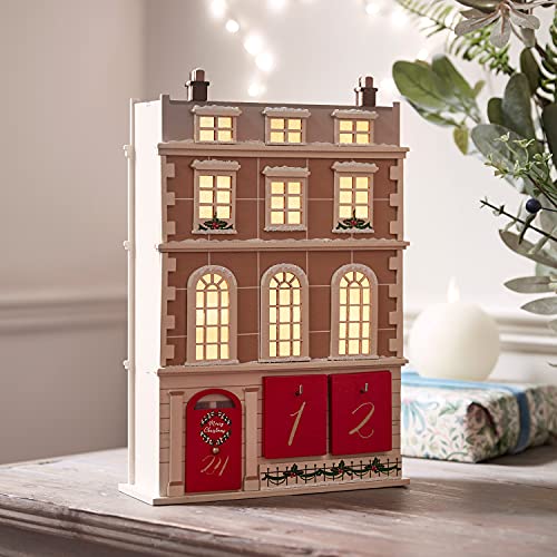 Lights4fun LED Holz DIY Adventskalender zum Befüllen Stadthaus Batterie Weihnachtsdeko Weihnachtskalender 2023 Lights4fun LED Holz DIY Adventskalender zum Befüllen Stadthaus Batterie Weihnachtsdeko Weihnachtskalender 2023 von Lights4fun