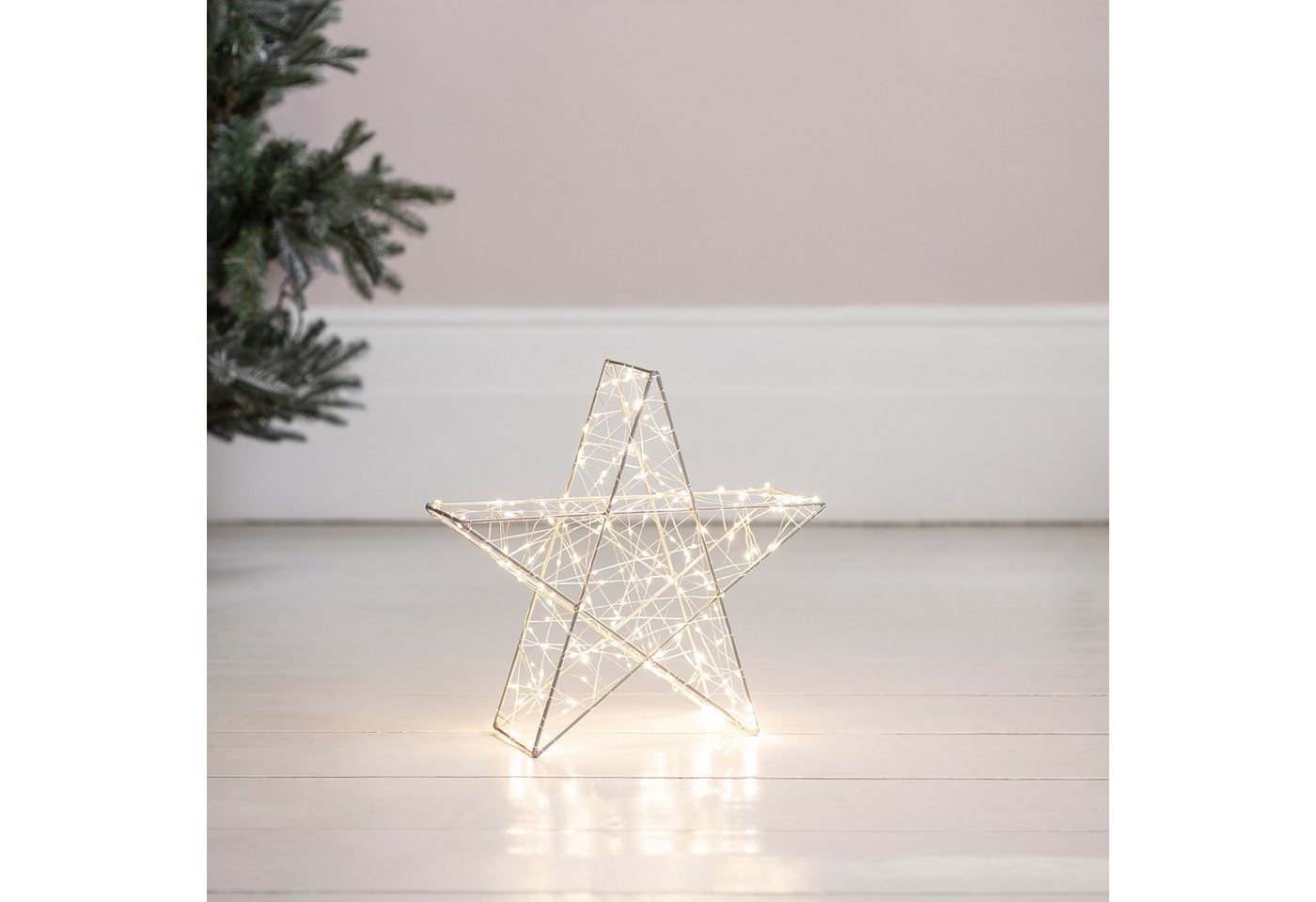 Lights4fun LED-Stern für außen 35cm LED Stern Weihnachtsdeko außen Lights4fun LED-Stern für außen 35cm LED Stern Weihnachtsdeko außen von Lights4fun