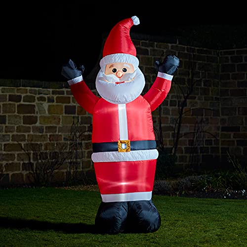 Lights4fun LED Weihnachtsmann Aufblasbar Weihnachtsbeleuchtung Außen Weihnachtsfigur Aufblasbare Weihnachtsdeko Amerikanisch Lights4fun LED Weihnachtsmann Aufblasbar Weihnachtsbeleuchtung Außen Weihnachtsfigur Aufblasbare Weihnachtsdeko Amerikanisch von Lights4fun