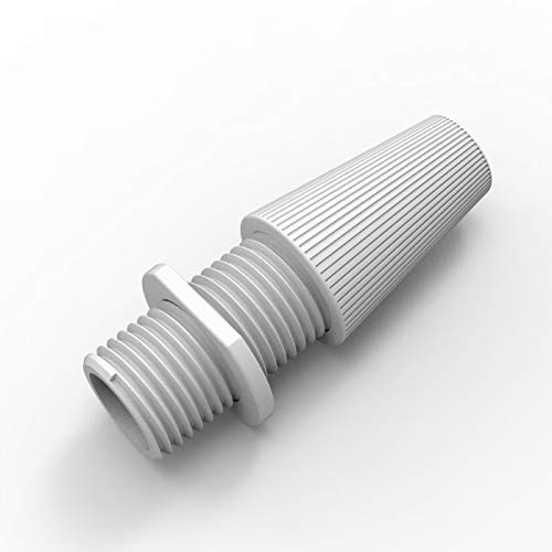 Klemmnippel für Textilkabel, Zugentlastung WEIß, M10x1 Gewinde - 10 Stück Klemmnippel für Textilkabel, Zugentlastung WEIß, M10x1 Gewinde - 10 Stück von Lightstock