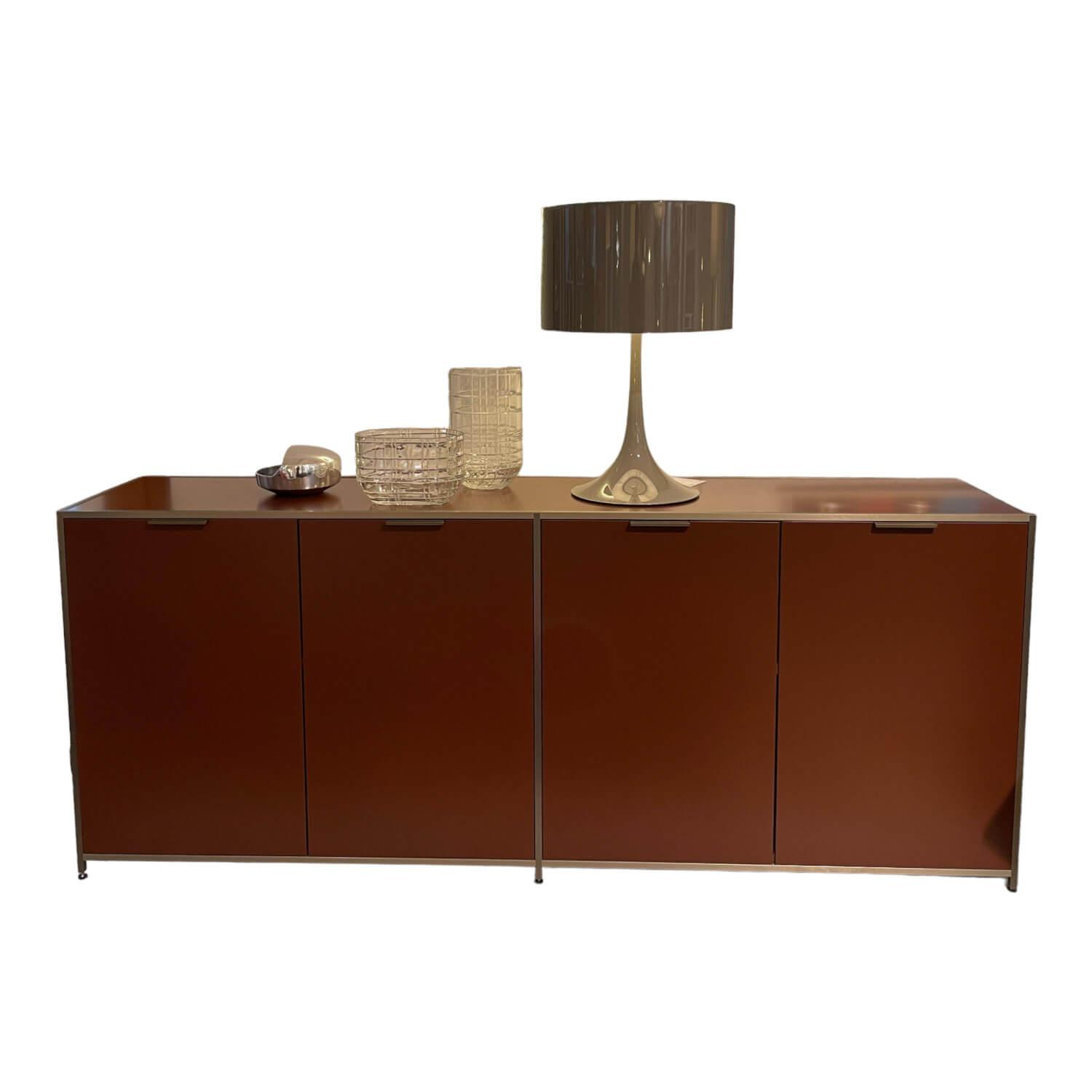 Sideboard Anrichte Dita 4 Türen Lack Braun Acajou von Ligne Roset