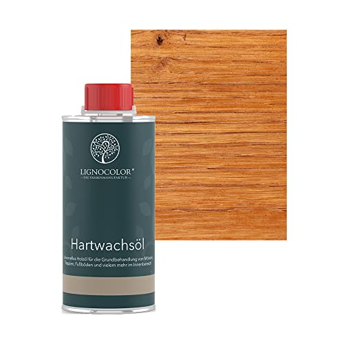 Lignocolor Hartwachsöl Holzöl für den Innenbereich (250 ml, Kirschbaum) von Lignocolor