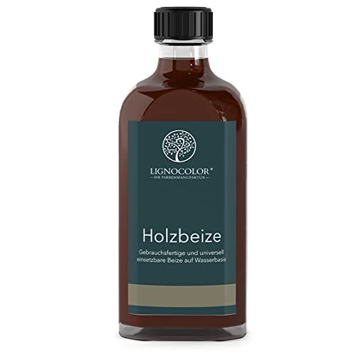 Lignocolor Holzbeize (100 ml, Palisander) umweltfreundliche Beize auf Wasserbasis für Holz von Lignocolor