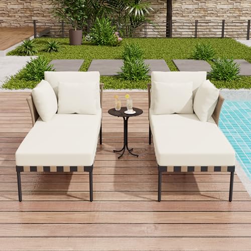 Gartensofa, Outdoor Loungesessel, Abnehmbarer und Modularer Garten Loungesessel, Balkonmöbel-Set, Loungemöbel, Terrassenmöbel mit 4 Kissen, Couchtisch mit Abnehmbaren und Waschbaren Kissen, Beige Gartensofa, Outdoor Loungesessel, Abnehmbarer und Modularer Garten Loungesessel, Balkonmöbel-Set, Loungemöbel, Terrassenmöbel mit 4 Kissen, Couchtisch mit Abnehmbaren und Waschbaren Kissen, Beige von Ligterra