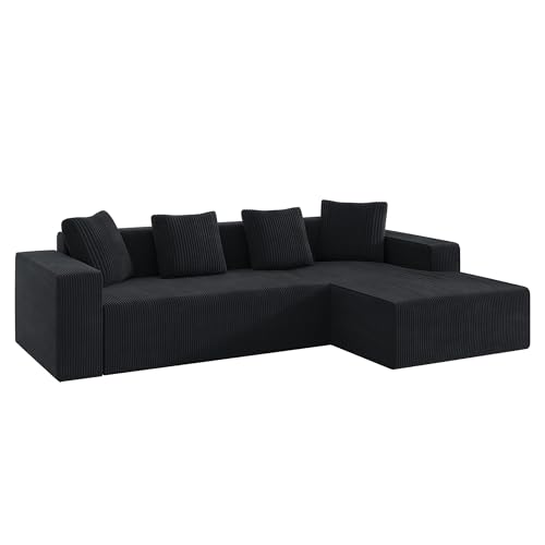 Sofa,Sofas & Couches,Modulares Cloud-Kombinationssofa mit L-Form & Sitzfläche Tiefgepolstertes Premium-Set für Wohnzimmer & Schlafzimmer – Inkl. L-Liegestuhl, Tiefensitz & Schlaffunktion Sofa,Sofas & Couches,Modulares Cloud-Kombinationssofa mit L-Form & Sitzfläche Tiefgepolstertes Premium-Set für Wohnzimmer & Schlafzimmer – Inkl. L-Liegestuhl, Tiefensitz & Schlaffunktion von Ligterra