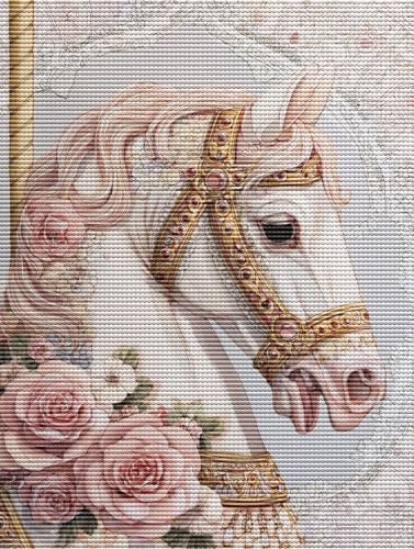 Diamond Painting Adulte Blumenpferde 5D Diamant Painting Erwachsene & Anfänger, DIY Full Drill Diamant Broderie Kit, Home Decor Wandkunst Wohnzimmer Schlafzimmer Büro, Geschenke, 50x70cm D-366 Diamond Painting Adulte Blumenpferde 5D Diamant Painting Erwachsene & Anfänger, DIY Full Drill Diamant Broderie Kit, Home Decor Wandkunst Wohnzimmer Schlafzimmer Büro, Geschenke, 50x70cm D-366 von Liguolnn