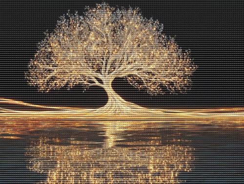 Diamond Painting Adulte Fantasiebäume 5D Diamant Painting Erwachsene & Anfänger, DIY Full Drill Diamant Broderie Kit, Home Decor Wandkunst Wohnzimmer Schlafzimmer Büro, Geschenke, 50x70cm D-416 Diamond Painting Adulte Fantasiebäume 5D Diamant Painting Erwachsene & Anfänger, DIY Full Drill Diamant Broderie Kit, Home Decor Wandkunst Wohnzimmer Schlafzimmer Büro, Geschenke, 50x70cm D-416 von Liguolnn